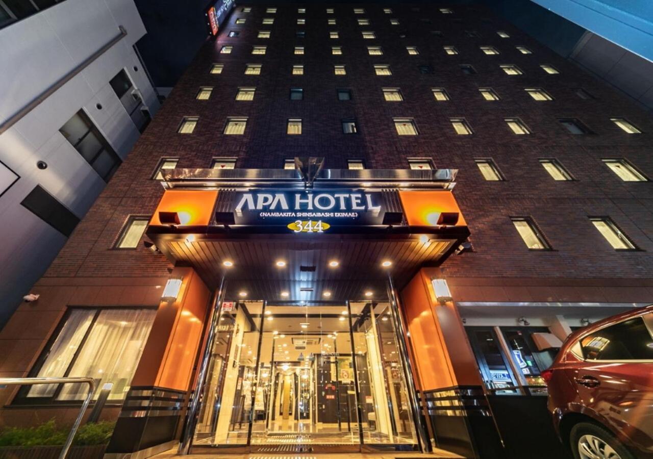 Apa Hotel Nambakita Shinsaibashi Ekimae Osaka Eksteriør billede